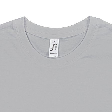 Футболка унисекс Regent 150, серая, размер 3XL