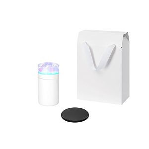 Подарочный набор Кристалл, Аурис (Crystal, Auris), черный (увлажнитель воздуха, зарядное устройство)