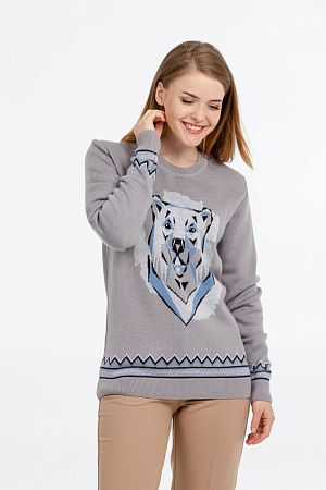 Джемпер Totem Bear, серый, размер L