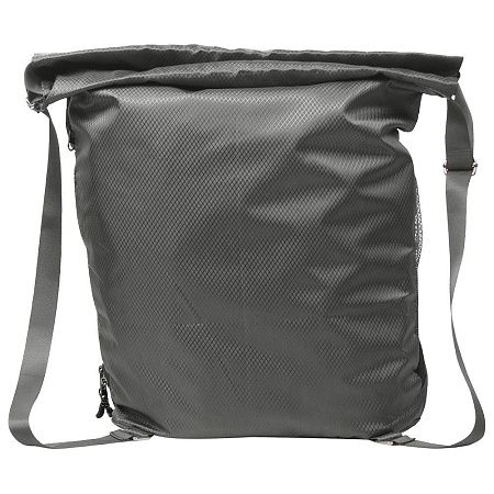 Рюкзак нейлоновый Trieste, серый, размер 42*45*16 см