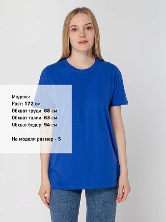 Футболка унисекс Regent 150, винтажный синий, размер XS