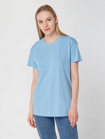 Футболка унисекс Regent 150, голубая, размер 4XL