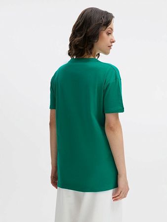 Футболка унисекс Regent 150, зеленая (изумрудная), размер XXL