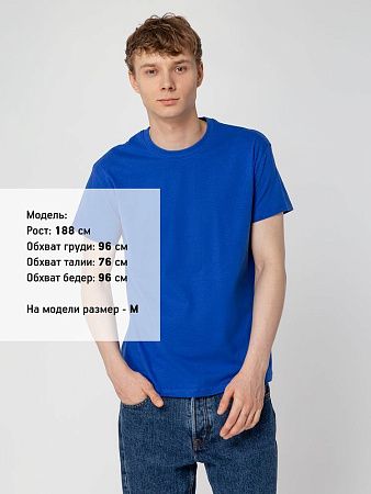 Футболка унисекс Regent 150, винтажный синий, размер XS