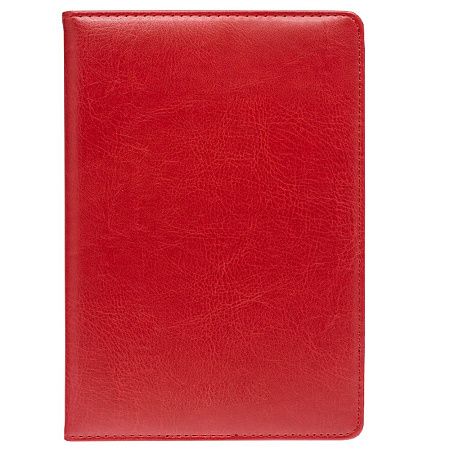 Ежедневник City Buffalo А5, красный, недатированный, в твердой обложке с поролоном