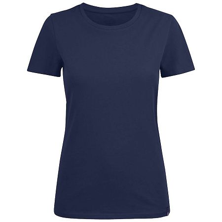 Футболка женская Ladies American U, темно-синяя, размер XXL