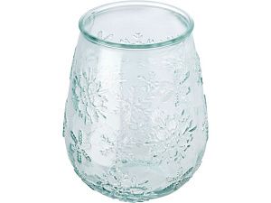 Подставка для чайной свечи «Faro» из переработанного стекла, цвет: прозрачный