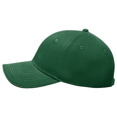 Кепка 6-панельная Greenwich 350, c темно-зеленым сендвичем, темно-зеленая