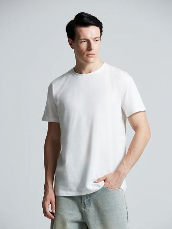 Футболка унисекс T-Bolka 160, белая (белоснежная), размер XS