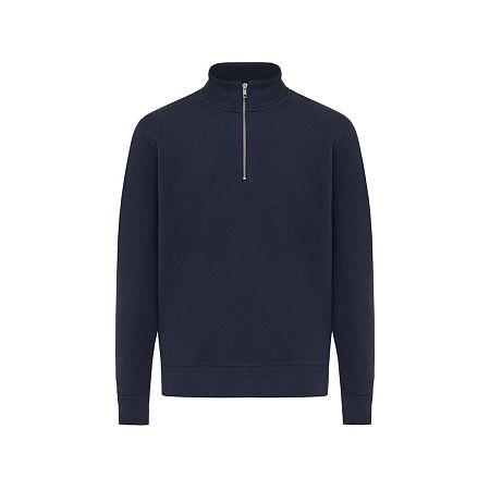 Свитшот на молнии Iqoniq Elgon из переработанного хлопка, 300 г/м²