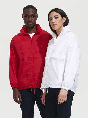 Ветровка из нейлона Surf 210, белая, размер XS