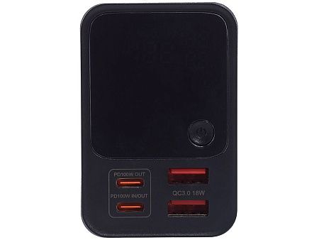 Внешний аккумулятор для ноутбуков «EpIQ», 100 Вт, 30000 mAh