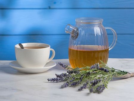 Стеклянный заварочный чайник с гранями «Prism»