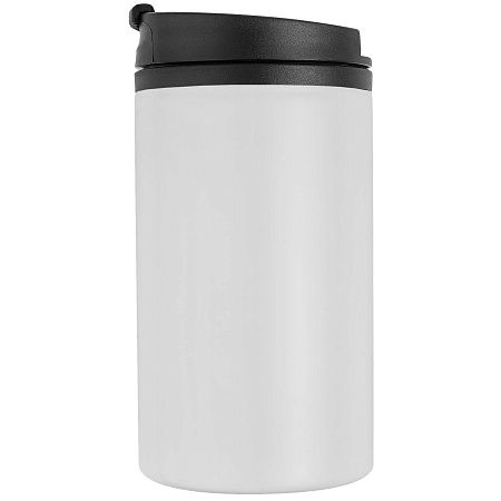 Термокружка CONFETTI 300мл. Белая с черной крышкой 6020.07