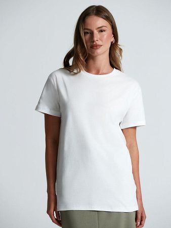 Футболка унисекс T-Bolka 160, белая (белоснежная), размер XS