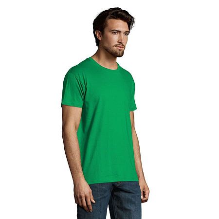 Футболка мужская IMPERIAL,  ярко-зеленый, XL, 100% х/б, 190 г/м2