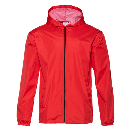 Ветровка унисекс STAN дюспо 210T, 85, 59, Красный,  (14)  (46/S)