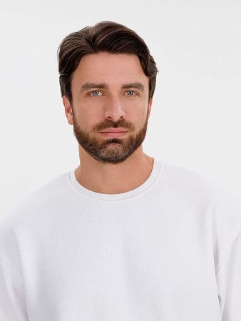 Джемпер с коротким рукавом Siluetti Volumica, молочно-белый, размер XS/S