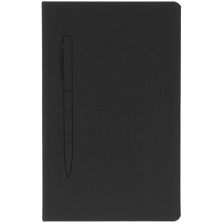 Ежедневник Magnet Shall, недатированный, черный