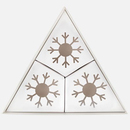 Набор Finery Trio, серебристый