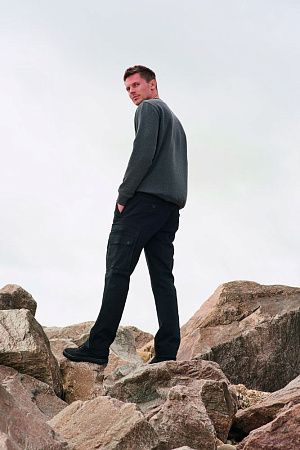 Брюки мужские Docker, черные, размер 36