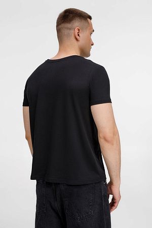 Футболка унисекс Senti, черная, размер S