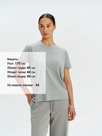 Футболка унисекс Regent 150, темно-серая, размер L