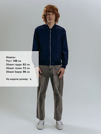 Бомбер Wigton, темно-синий, размер S