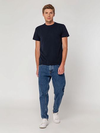 Футболка мужская T-bolka Stretch, темно-синяя, размер 3XL