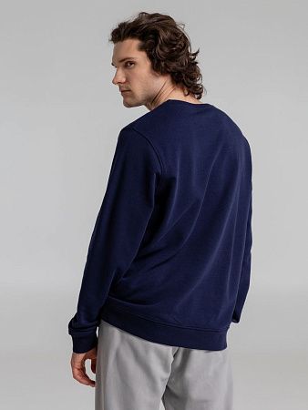 Свитшот унисекс BNC Inspire (Organic), темно-синий, размер XS