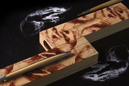 Набор из двух ручек Pininfarina Cambiano BOX CEDARWOOD