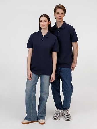 Рубашка поло унисекс Pacific, кобальт (темно-синяя), размер L