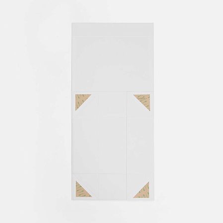 Коробка складная Quadra Fold, белая