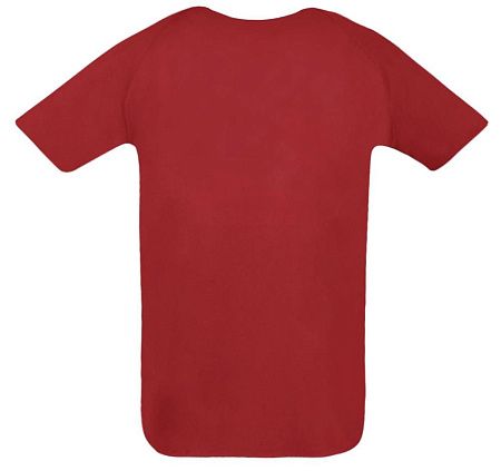Футболка унисекс Sporty 140, красная, размер L