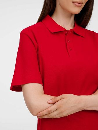 Рубашка поло унисекс Tervise, красная, размер XL