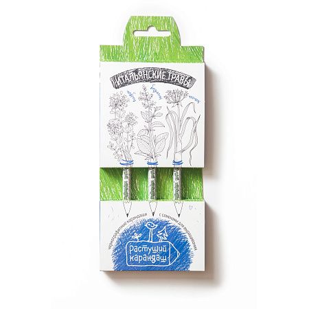 Набор графитных бумажных карандашей 3шт.