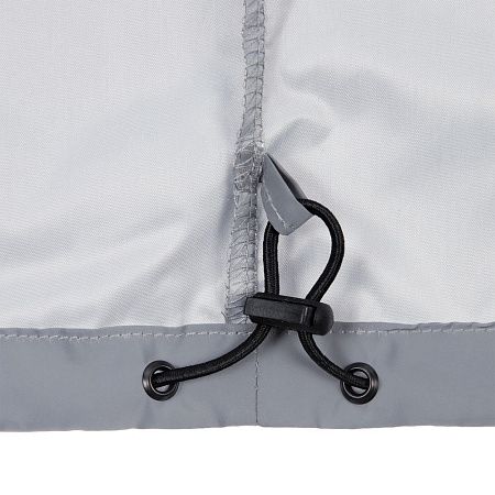 Ветровка Manifest 2.0 из светоотражающей ткани, серая, размер XS/S