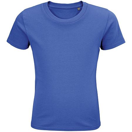 Футболка детская Pioneer Kids, ярко-синяя, размер 6 лет (106-116 см)