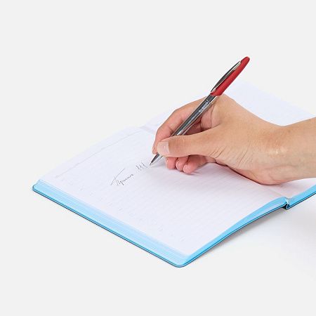 Ручка шариковая Dagger Soft Touch, красная