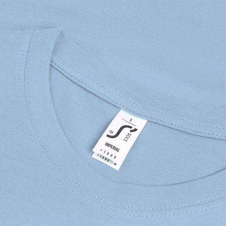 Футболка Imperial 190, голубая, размер XS