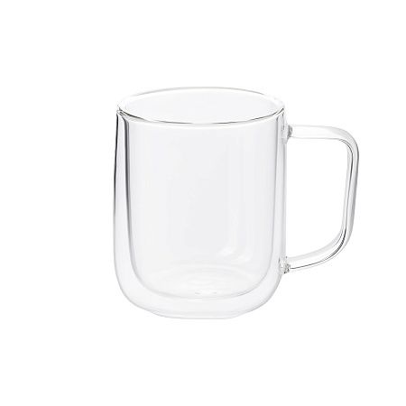 Кружка стеклянная с двойными стенками Viora
