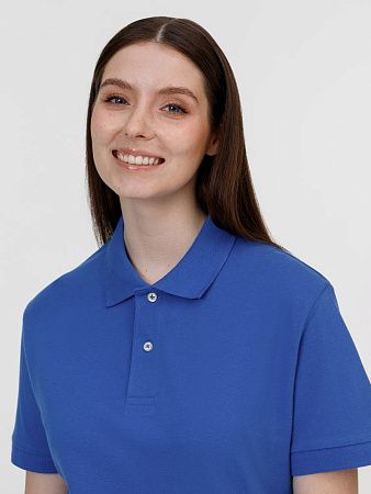 Рубашка поло унисекс Pacific, ярко-синяя (royal), размер 4XL