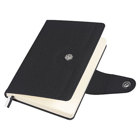 Ежедневник City Toronto Cambric A5, недатированный, черный