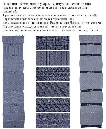 Фактурные вязаные пледы