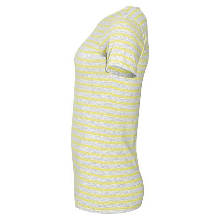 Футболка Miles Women серая с желтым, размер XS