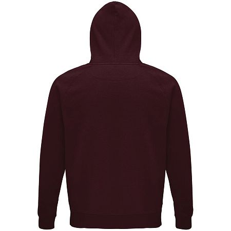 Толстовка унисекс Stellar, бордовая, размер XS