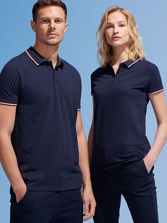 Рубашка поло мужская Prestige Men, темно-синяя, размер S