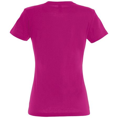 Футболка женская Imperial Women 190, ярко-розовая (фуксия), размер S