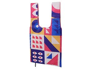 Сумка для шопинга с возможностью полноцветной печати, цвет: многоцветный