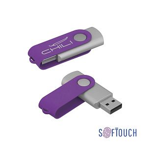 Флеш-карта "Vostok", объем памяти 16GB, покрытие soft touch#